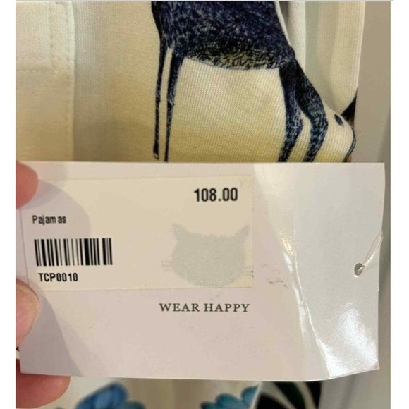 The Cat’s Deerly Pima Knit Pajama Night Shirt  (only) - Size Small - Picture 10 of 10